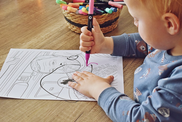 Ausmalbild aus Foto erstellen: Persönliche Geschenkidee für Papa (einfach & emotional)