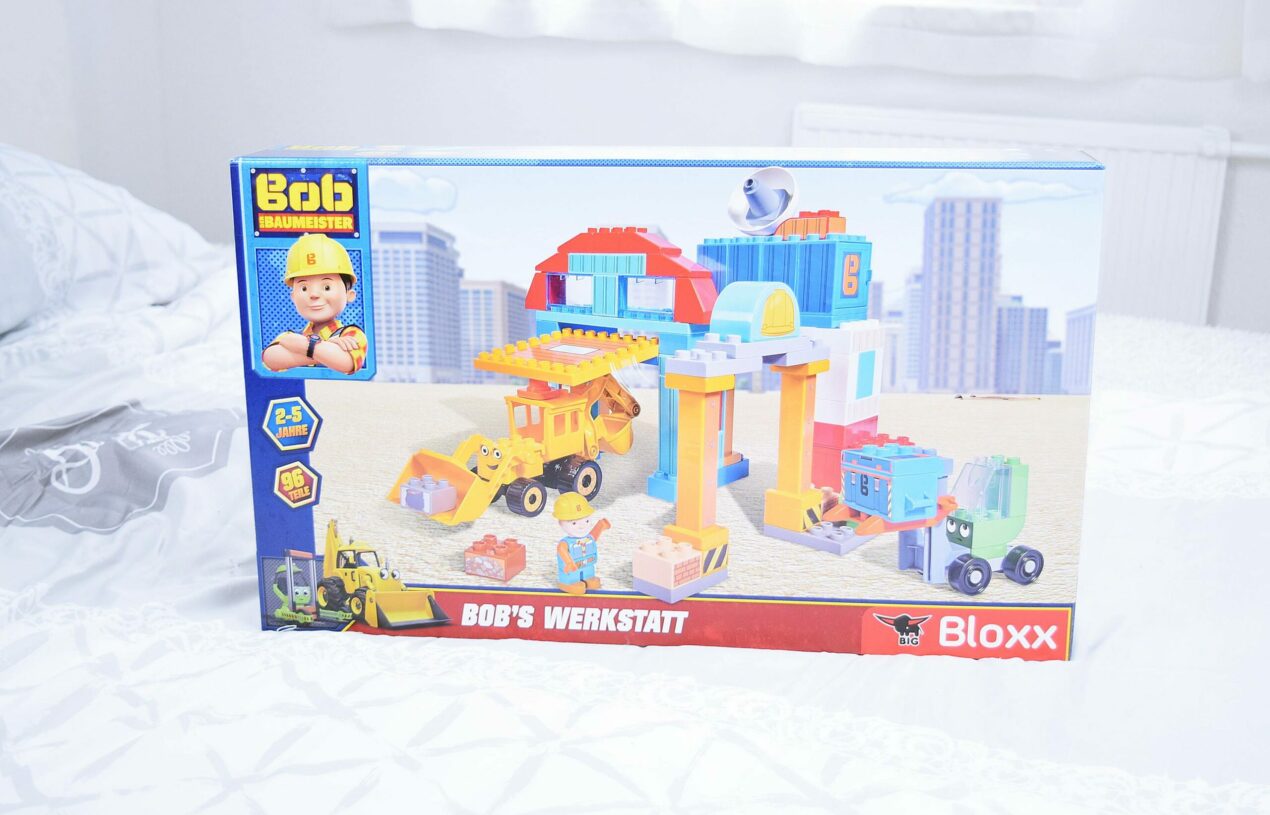 Spiel-Set „Big-Bloxx Bob der Baumeister – Bobs Werkstatt“