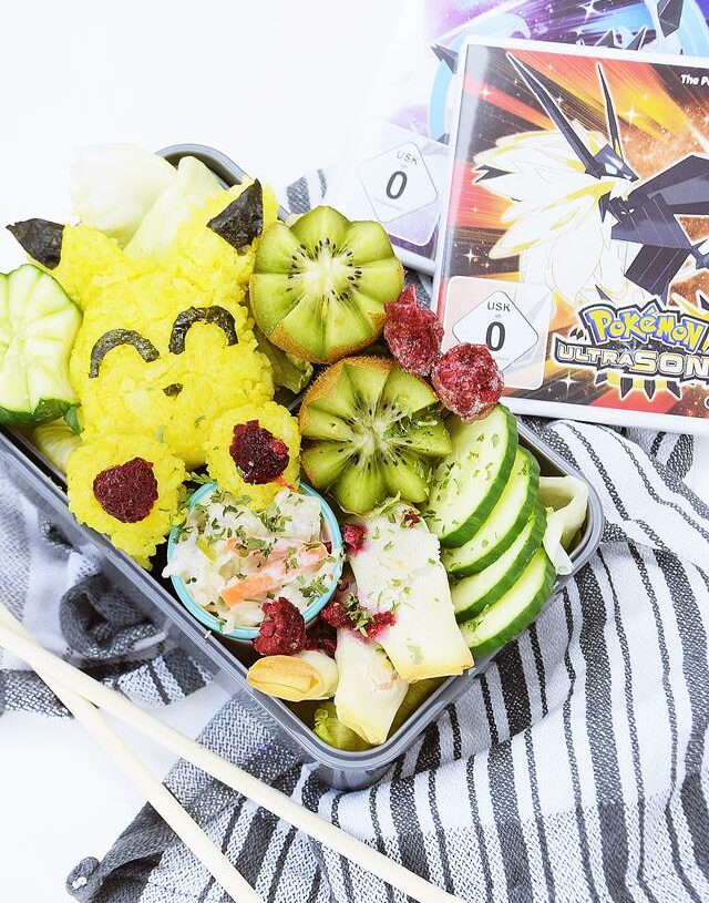 Pokémon Ultrasonne und Ultramond + leckere Pikachu Bento Box