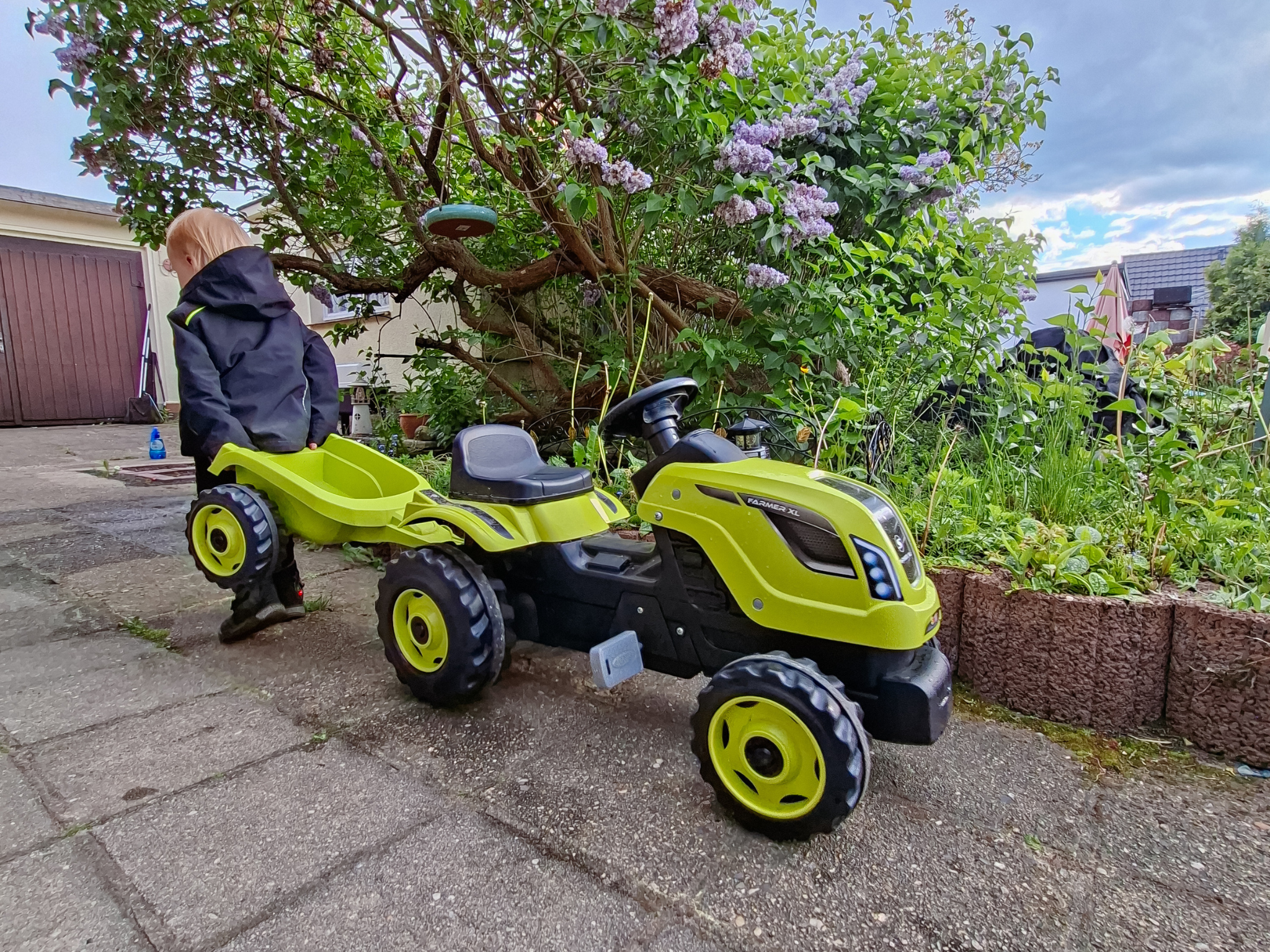 Trettraktor für Kinder ab 3 Jahren: Unser Alltag mit dem Smoby Farmer XL